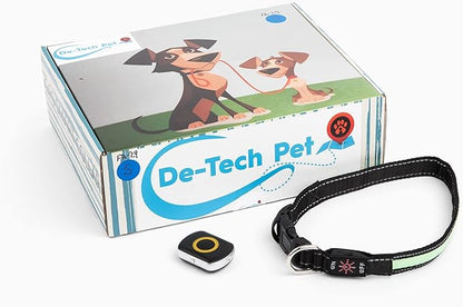 Bundle Pack FA29 PET Tracker- Waterproof, SIM Card Included with LED Collar and 1 Month Free Trial,Everything Included (Small, Green)