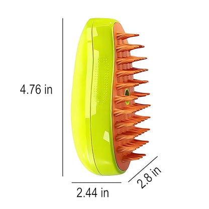 Cat Steam Brush For Shedding, Grooming Tool for Cats and Dogs with Steam Function, Massage, and Shedding Hair Removal - Ideal for Pets, Featuring Weighted Blanket Technology, Hair Brush