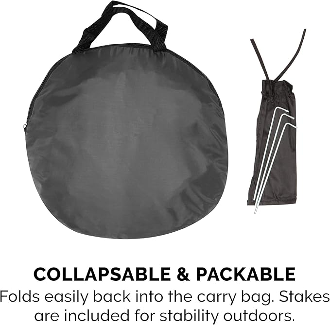 Furhaven Portable Dog Playpen Cat Tent, Pet playground/kennel foldable indoor outdoor zippered puppy crate - Gray, Small