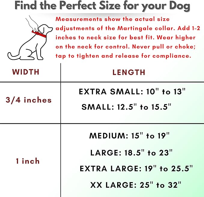 Martingale Collar for Dogs, Biothane, Stainless Steel Hardware, No Pull, Made in The USA, Professional Grade, Small, Brown