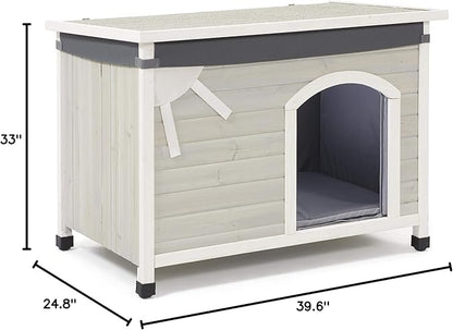 MidWest Homes for Pets Eilio Dog House Insulation Kit, Fits Medium Dog House Measuring 25.24L x 40.60W x 29.10H - Inches, 1-Year Manufacturer's Warranty