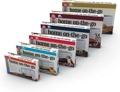 Home On-The-Go Single Door Dog Crate E430, XX-Small