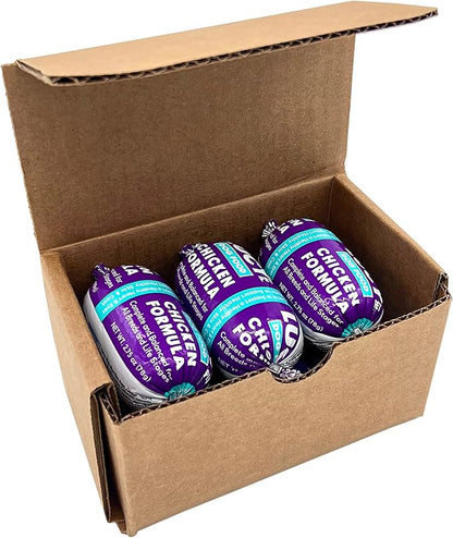 Lucy Pet Products Lucy Pet Chicken Formula Dog Food Rolls 2.75oz- 6 Pack Box