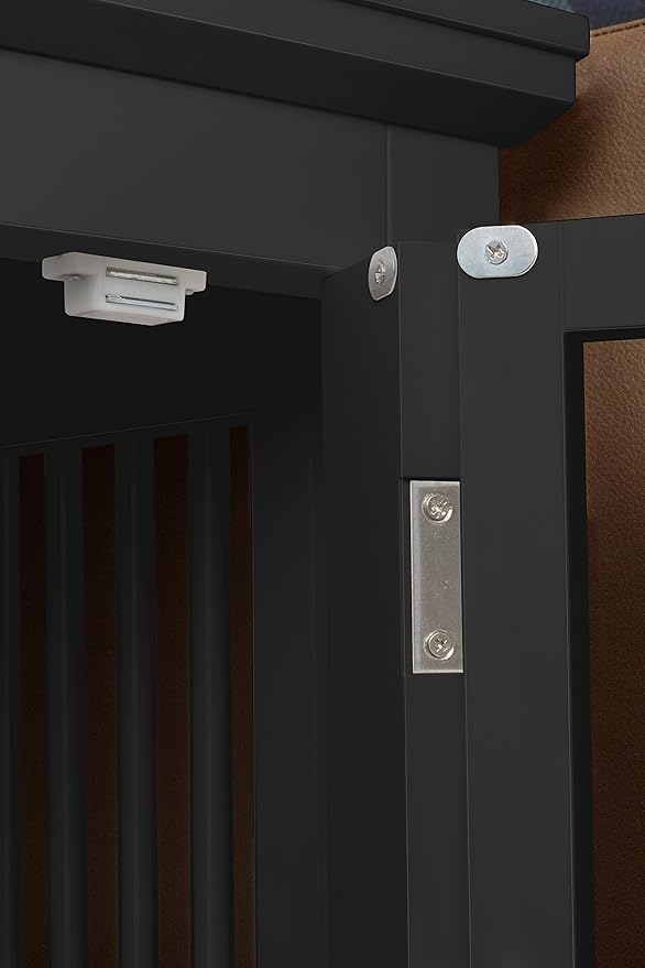 zoovilla Merry Products Triple Door Medium Dog Crate, Dog Kennel, Dog Cage