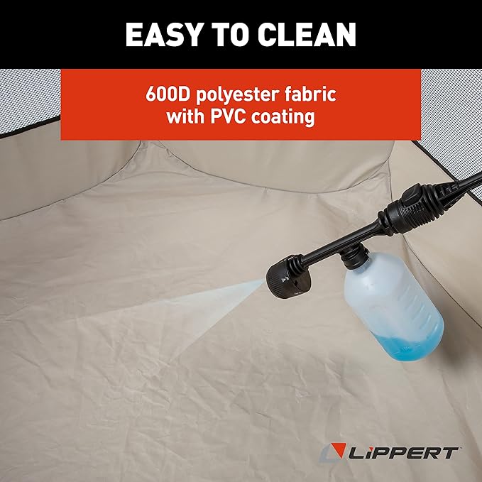 Lippert Soft-Sided, Foldable and Portable Pet Playpen for Camping, Small/Medium (2021150641)