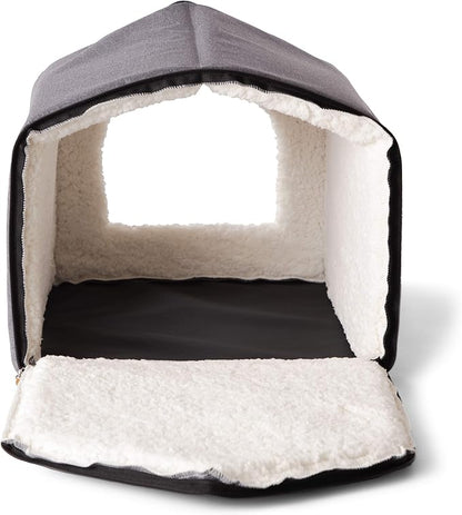 K&H Pet Products Indoor Pet House Gray/Natural 16 X 15 X 14 Inches