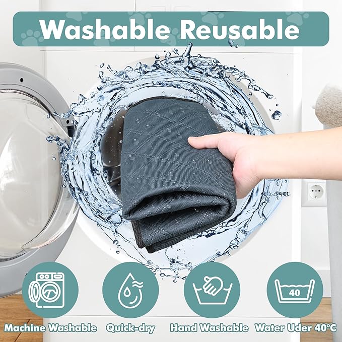 Dog Cat Playpen Indoor Outdoor for Puppy Pet Dog Cat Travel and Recovery After Surgery, Dog Enclosure Tent Crates Cage, Portable Pop Up Dog Kennel with Carrying Case(Grey, Small with Pad)