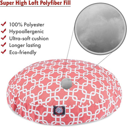Majestic Pet Coral Links Small Round Pet Bed