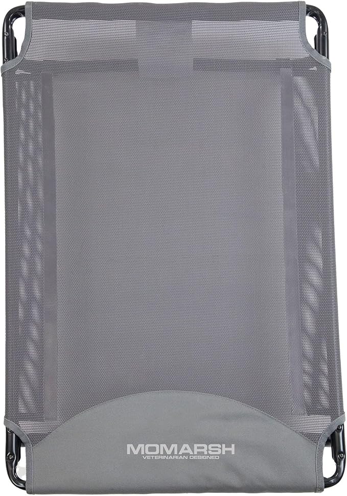 Momarsh Low Profile Dog Cot for Kennels, Crates, Boats & Layout Binds | Comfortable Low Profile Platform & Frame Fits in Most Large Kennels