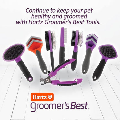 Hartz Groomer's Best Combo Dog Brush, Multi-Colored