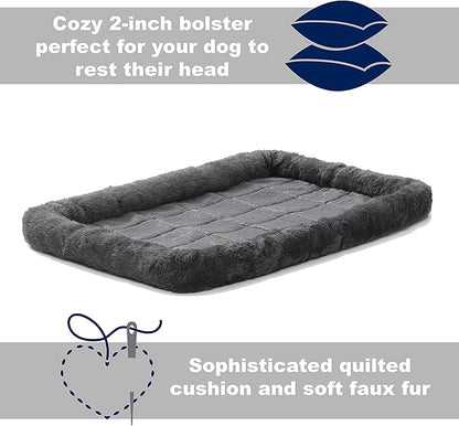 New World Pet Products Dog Crate Comfort Kit, Matching Dog Crate Cover & Dog Bed to Make Your Dog's Crate Their Home, Fits 24-Inch Long Dog Crates, Dog Crate Not Included