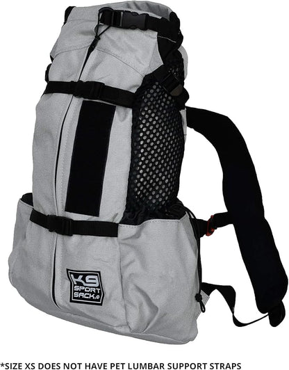 K9 Sport Sack | Dog Carrier Adjustable Backpack (Large, Air 2 - Charcoal Grey)