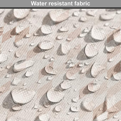 Lunarable Cream Dog Crate Cover, Geometrical Design Soft Colored Diamond Line Harlequin Background Pattern Classic Image, Easy to Use Pet Kennel Cover for Medium Large Dogs, 36 Inch, Tan