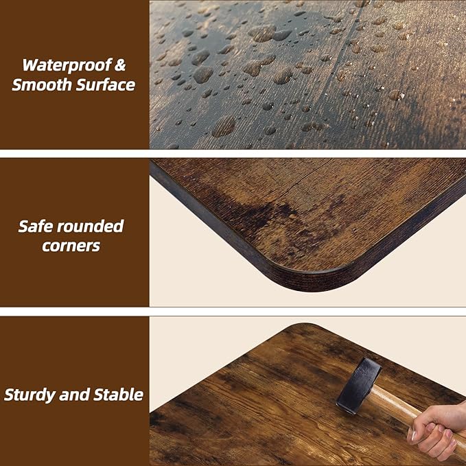 Dog Crate Topper Wood 30 Inch Dog Crate Topper Crate Table Topper Dog Kennel Topper for Decorative Dog Crate, Suitable for 30 Inch Wire Dog Crate (Furniture Style, Brown)