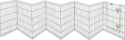 Pet Trex 24" Exercise Playpen for Dogs Eight 24" x 30" High Panels with Gate