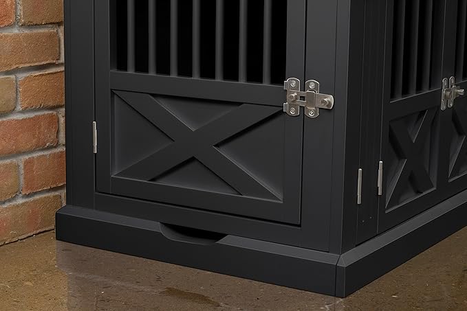 zoovilla Merry Products Triple Door Medium Dog Crate, Dog Kennel, Dog Cage