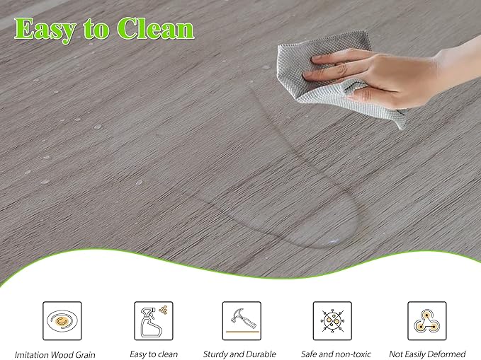 Deblue Dog Crate Table Topper, Dog Kennel Table Topper for 36 Inches Cage, Rustic Style Decorative Dog Crate Table Topper for 36 Inches Wire Crate - Grey