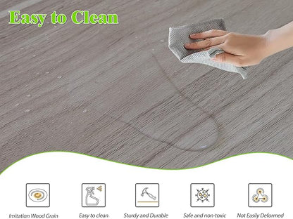 Deblue Dog Crate Table Topper, Dog Kennel Table Topper for 36 Inches Cage, Rustic Style Decorative Dog Crate Table Topper for 36 Inches Wire Crate - Grey