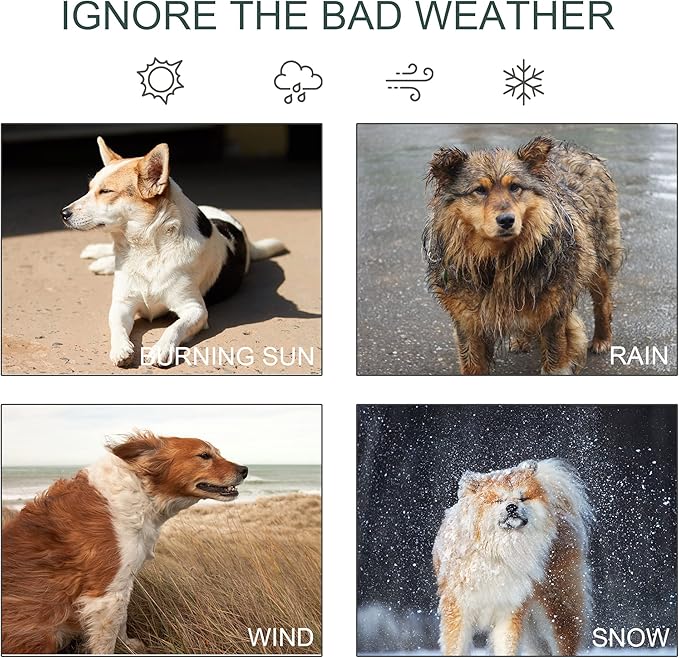 PawHut 8' x 4' x 6' Dog Kennel Outside, Dog Playpen Exercise Pen with Lockable Door, Water-Resistant Canopy, for Medium and Large Puppies