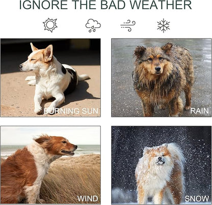 PawHut 8' x 4' x 6' Dog Kennel Outside, Dog Playpen Exercise Pen with Lockable Door, Water-Resistant Canopy, for Medium and Large Puppies