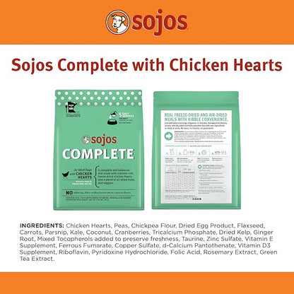 Sojos Complete Chicken Recipe Dehydrated Dog Food, 1.75 lb