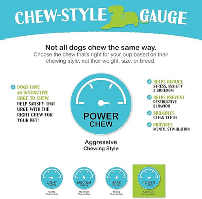 Raw Paws Smoked Beef Marrow Bones for Dogs - 6 inch, 4-ct - Packed in USA - Beef Bones for Dogs - Free Range Bone Marrow Treats for Dogs - Dog Chew Bones for Aggressive Chewers, Dog Marrow Bone Treats