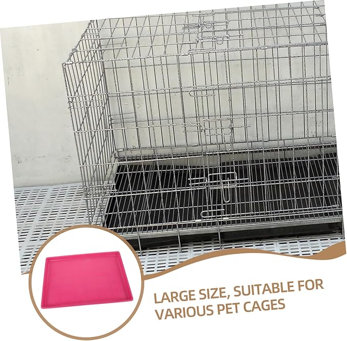 Milisten Replacement Dog Crate Pan,Kennel Tray Dog Crate Bottom Tray for Pet Cages Crates Kennels Dogs Cat Rabbit Ferret Critter