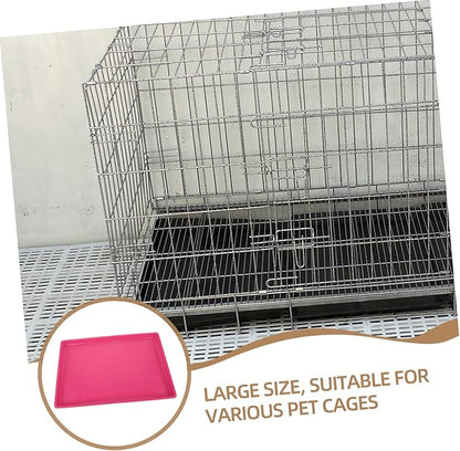 Milisten Replacement Dog Crate Pan,Kennel Tray Dog Crate Bottom Tray for Pet Cages Crates Kennels Dogs Cat Rabbit Ferret Critter