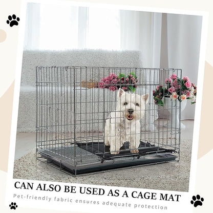 Thyle 2 Pcs Dog Crate Divider Panel for 36 Inch, Black Thick Dog Kennel Divider with Ties for Puppy Training(24 x 22.5 Inches for 36" Crate)