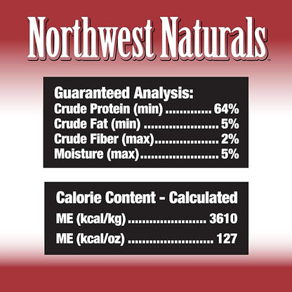 Northwest Naturals Raw Rewards Freeze-Dried Beef Liver Treats for Dogs and Cats - Bite-Sized Pieces - Healthy, 1 Ingredient, Human Grade Pet Food, All Natural - 10 Oz (Pack of 3)