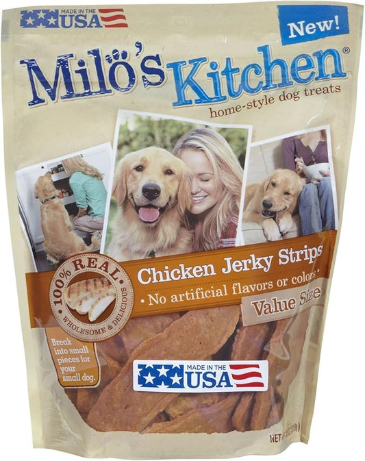 Big Heart Pet Milo'S Chicken Jerky Treats, 18 Oz