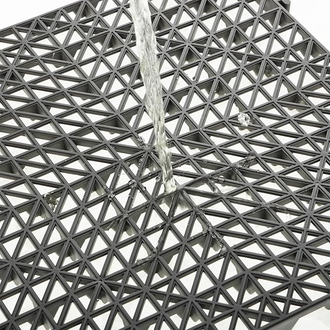 8 PCS Kennel Deck Kennel Flooring for Outdoor Dog Enclosure Dog Pens Outside Keeping The Dog Away from The Ground(11.8inch*11.8inch)