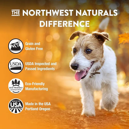 Northwest Naturals Freeze-Dried Goat Cheese Functional Topper - for Dogs & Cats - Healthy, 1 Ingredient, Human Grade Pet Food, All Natural - 4.5 Oz (Pack of 1)