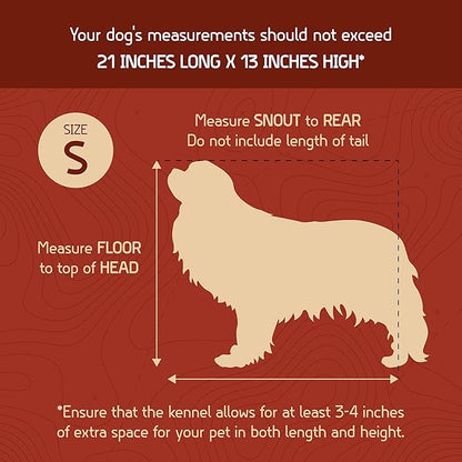 SportPet Designs Plastic Airline Approved Kennels Wire Door Travel Dog Crate, Small (No Wheels)