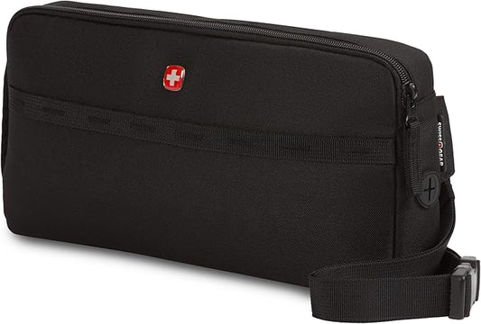 SwissGear 3331 Premium Pet Sling, Pet Waist Pack, Black