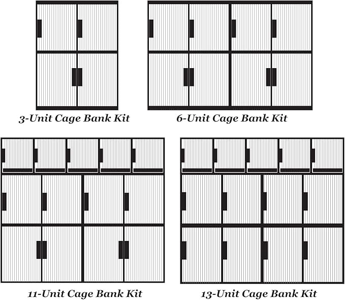ProSelect Small Modular Kennel Cage, Graphite