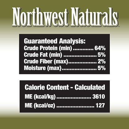 Northwest Naturals Raw Rewards Freeze-Dried Lamb Liver Treats for Dogs and Cats - Bite-Sized Pieces - Healthy, 1 Ingredient, Human Grade Pet Food, All Natural - 3 Oz
