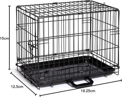 Home On-The-Go Single Door Dog Crate E430, XX-Small