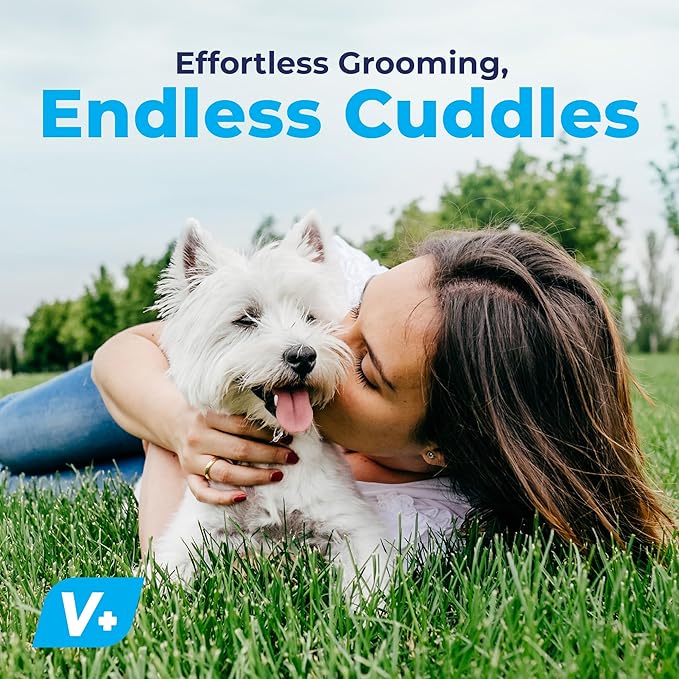 Furbliss Dog Brush for Dogs, Cats and Pets with Long Hair, Grooming Bathing Massaging Deshedding Multi-Functional Wet or Dry Silicone Brush (Long Hair Brush)