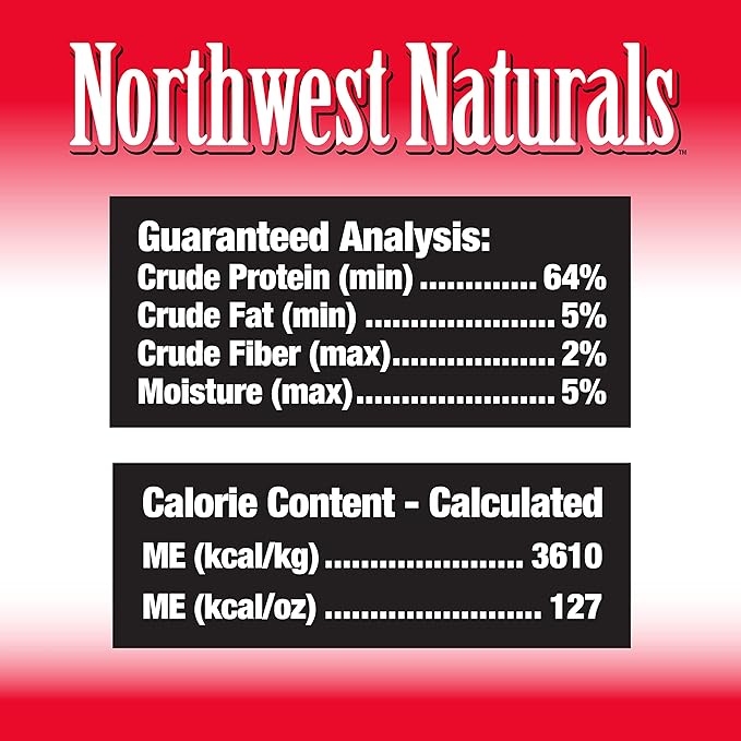 Northwest Naturals Raw Rewards Freeze-Dried Beef Heart Treats for Dogs and Cats - Bite-Sized Pieces - Healthy, 1 Ingredient, Human Grade Pet Food, All Natural - 3 Oz