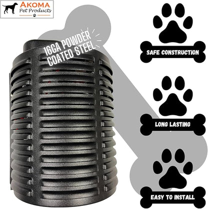 by Akoma Pet Products | 400w Dog House Furnace with 10-Foot Cord | Installs in Minutes | Safe - Dry Heat | Won't Burn Pets