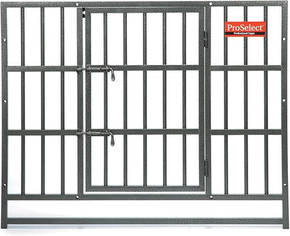 Proselect Replacement Door Frames - Durable Steel Door Frames Modular Kennel Cages - Medium, Silver