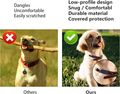 Dog Collar Holder for Galaxy Smart Tag2, Silicone Case for Pet Cat, Protective Cover Accessory for Samsung Galaxy Smart tag 2, Green
