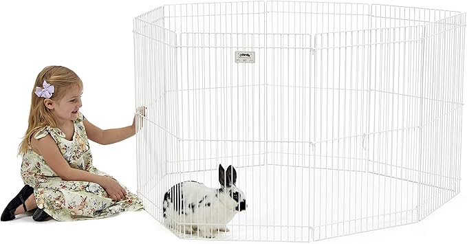 MidWest Homes for Pets 100-29 Ferret Nation Small Animal Exercise Pen