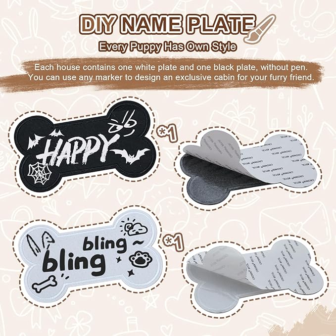 Jiupety Indoor Dog House with Frame, Large Dog Cave Bed, Insulated Cozy, Suitable for 50-90 lb, Jumbo (38"×30"×28"), Brown