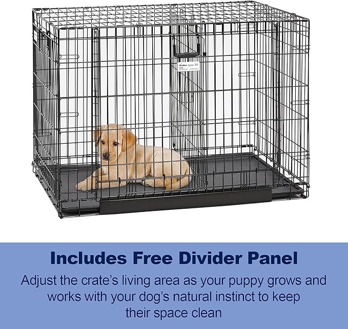 MidWest Homes for Pets Ovation Double Door Dog Crate, 36-Inch