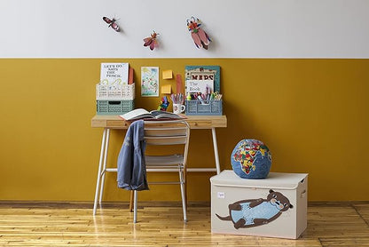 3 Sprouts Modern Folding Crate - Medium & Large Combo Pack - Green