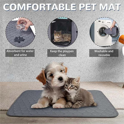 Portable Dog Playpen,Foldable Dog Cat Kennel Tent Cage,Dog Cat Rabbit Crates for Travel Water-Resistant Breathable Shade Cover,Indoor Outdoor Travel Camping Use for Small Puppy Pet Green L