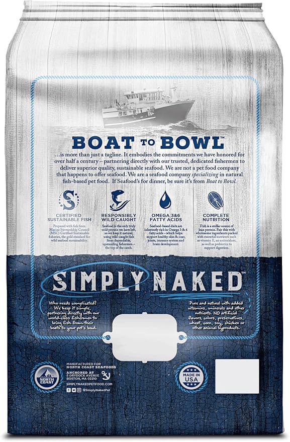 Wild Select Seafood Dog Food | No Chicken or Other Animal by-Products | Rich in Omega 3 & 6 Fatty Acids | Sustainably Sourced Wild Caught Fish | Made in The USA | 11lb Bag