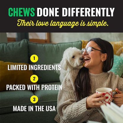 etta says! Premium Crunchy Chew Bars - All Natural - Duck and Sweet Potato - Made in The USA (12 Count Pack of 1)
